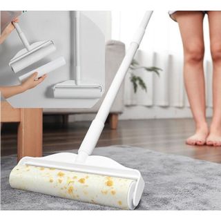 Cây lăn bụi cán dài 2in1