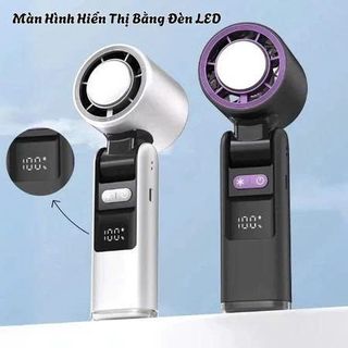 QUẠT TÍCH ĐIỆN CẦM TAY 100 CẤP ĐỘ SÒ LẠNH K801
