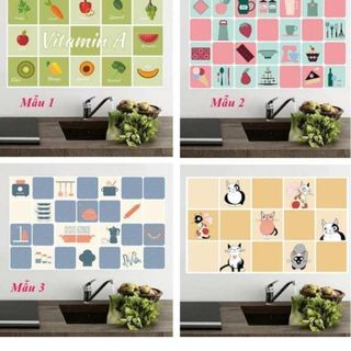 Decal dán bếp 75x45cm