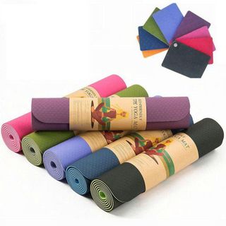 THẢM YOGA TPE 2 LỚP 6MM KHÔNG TÚI