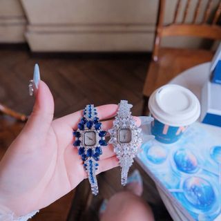 ĐỒNG HỒ NỮ CHÍNH HÃNG FUNMEI MẶT VUÔNG ĐÍNH FULL PHA LÊ FULLBOX TEM