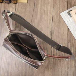 Túi đeo bụng nam da bò thật MB322