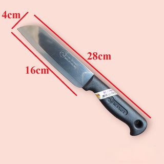 Dao gọt cán nhựa đen 28cm