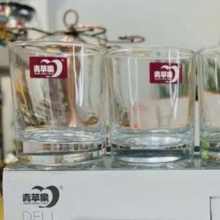 BỘ 6 LY THỦY TINH DELI 210ML ES1001
