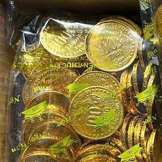Kẹo Socola Đồng Tiền Size Đại (Thùng 10 Túi x 1kg)