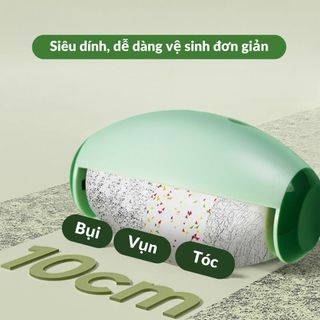 Con lăn xơ vải WAS 10cm