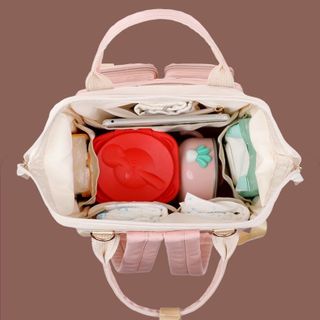 Balo Bỉm Sữa Đa Chức Năng ( size lớn) - clip