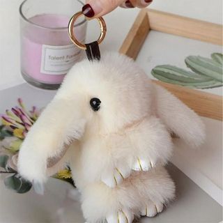 Móc khóa thỏ bông
