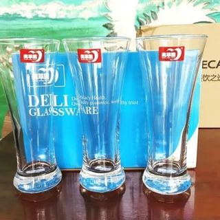 BỘ 6 LY THỦY TINH DELI 350ML ES4001