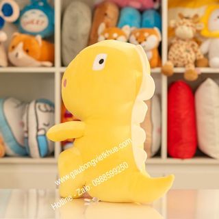 Thú nhồi bông khủng long vàng