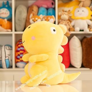 Thú nhồi bông khủng long vàng