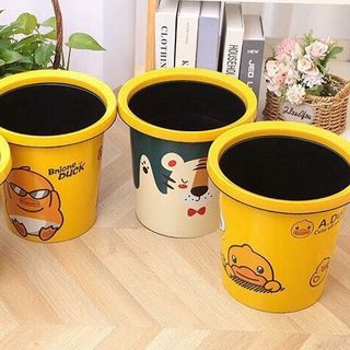 Thùng Rác Nhựa Hoạt Hình