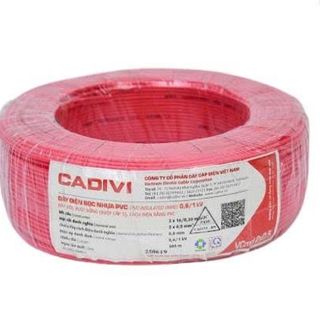 Cuộn dây điện đôi mềm Cadivi Vcmd 2×0.5 (2×16/0.2) 0.6/1kV – Dài 100m