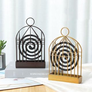 Hộp đựng nhang muỗi lồng sắt kiểu Bắc Âu