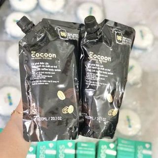Tẩy tế bào chết body Cocoon Cà phê Đắk Lắk - Túi Refill 600ml
