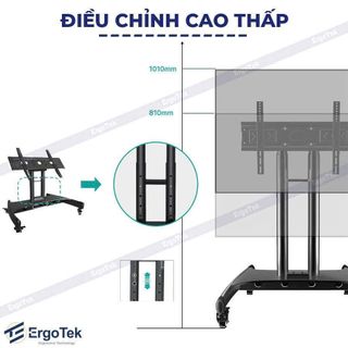 Giá treo tivi di động E1355 (32-70 inch)