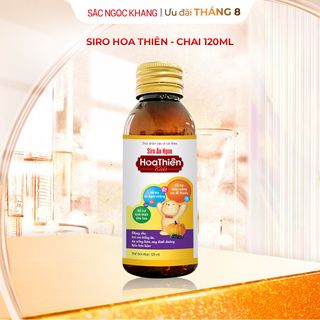 Siro Ăn Ngon Hoa Thiên Kids [Chai 120ml]