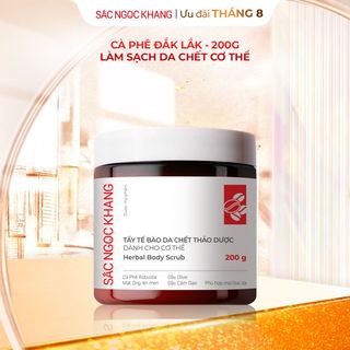 Tẩy Tế Bào Chết Cà Phê Cho Cơ Thể [Hộp 200g]