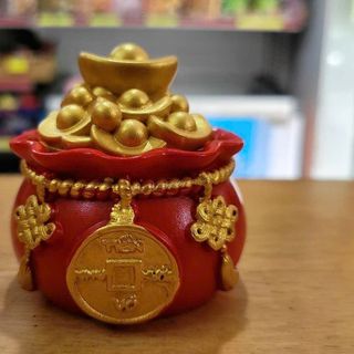 Hũ vàng tài lộc tiền vô như nước 190g