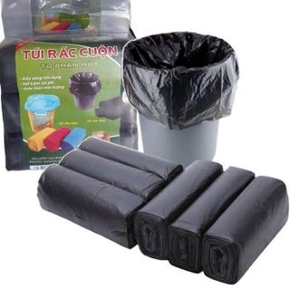 SET 3 TÚI RÁC CUỘN TỰ PHÂN HỦY (55X65CM)
