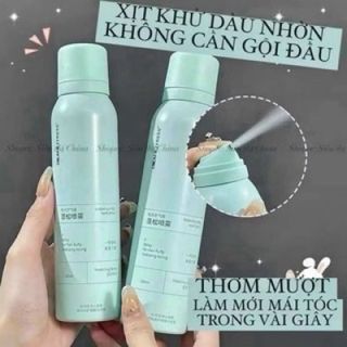 Dầu gội xịt khô tóc spes 200ML giúp hút dầu hiệu quả