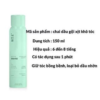 Dầu gội xịt khô tóc spes 200ML giúp hút dầu hiệu quả