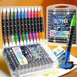 Hộp 48 Màu Acrylic Nhũ Kim Tuyến –