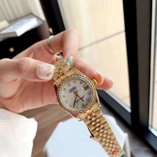 ĐỒNG HỒ NỮ CAO CẤP ROLET VIỀN HỘT
MẶT LA MÃ KHOÁ BƯỚM