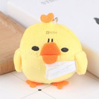 Thú nhồi bông gà vàng