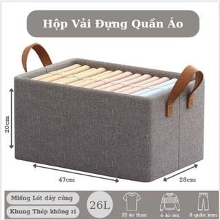 Hộp đựng quần áo 2 lớp