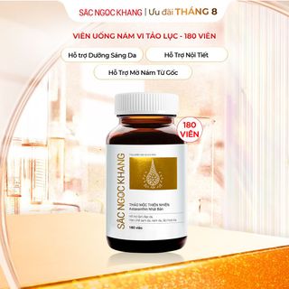 Viên Uống Sắc Ngọc Khang Vi Tảo Lục [Hộp 180 viên]