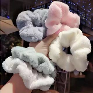 Dây Buộc Tóc Lông Mềm Mịn – Phong Cách Hàn Quốc Siêu Dễ Thương 🎀