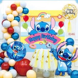 Bộ Trang Trí Sinh Nhật - nhiều hình - kèm bơm tay
