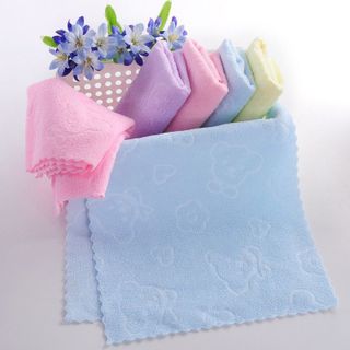 Khăn lau hình gấu TOHI (23*23cm)