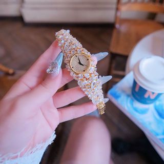 ĐỒNG HỒ NỮ CHÍNH HÃNG MỚI NHẤT FUNMEI FGRAF FULL ĐÁ ĐI KÈM TEM KÍCH HOẠT ĐIỆN TỬ