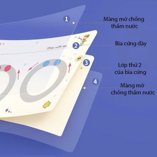 BỘ TẬP TÔ VẼ THÔNG MINH XÓA ĐƯỢC 64 TRANG TẶNG KÈM 6 BÚT DẠ & MÚT XÓA SP0330 - LADY'S PASSION