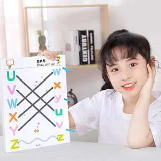 BỘ TẬP TÔ VẼ THÔNG MINH XÓA ĐƯỢC 64 TRANG TẶNG KÈM 6 BÚT DẠ & MÚT XÓA SP0330 - LADY'S PASSION
