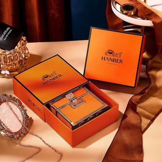 Set 3 cây son Hộp Cam HANBER , màu đẹp, son lì