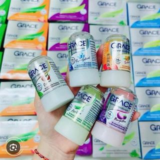 Lăn Khử Mùi Đá Khoáng Grace (Thùng 288 Cái x 70gr)