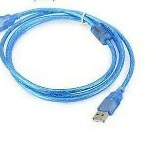 Cáp 2 đầu usb 3m - xanh