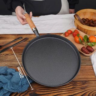 CHẢO GANG ĐÚC ĐÁY BẰNG 20CM