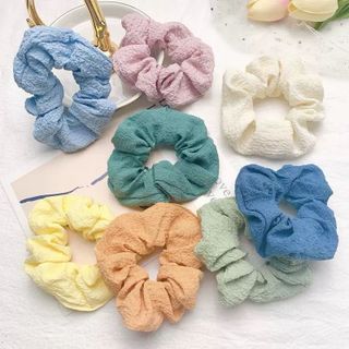 Dây Buộc Tóc Vải Nhăn Nữ Tính - Màu Vintage Cực Xinh