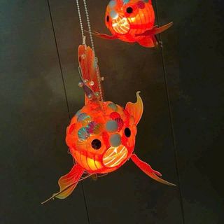 THANH LÝ LỒNG ĐÈN decor lô 1000 lồng đèn cá