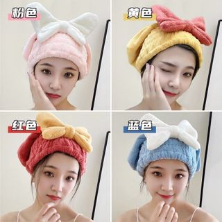 Khăn quấn khô tóc hình nơ