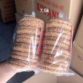 Bánh Vòng Mè Truyền Thống 12 Miếng Thương Hiệu Kim Anh