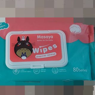 Khăn ướt lau tay Green Safety Masaya Wipes 80 tờ