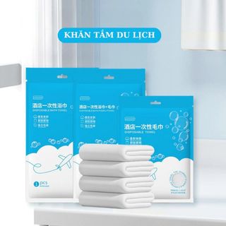 Khăn tắm du lịch dùng 1 lần 70x140cm