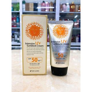 Kem Chống Nắng 3W Clinic Intensive UV Sunblock Cream Hàn Quốc  -70ml