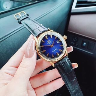 XẢ KHO ĐỒNG HỒ NAM CAO CẤP OGIENT DÂY DA ĐEN AUTOMATIC