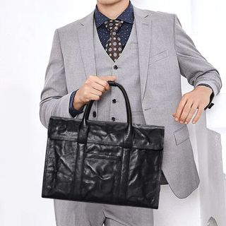 Cặp công sở nam da bò thật SE9606